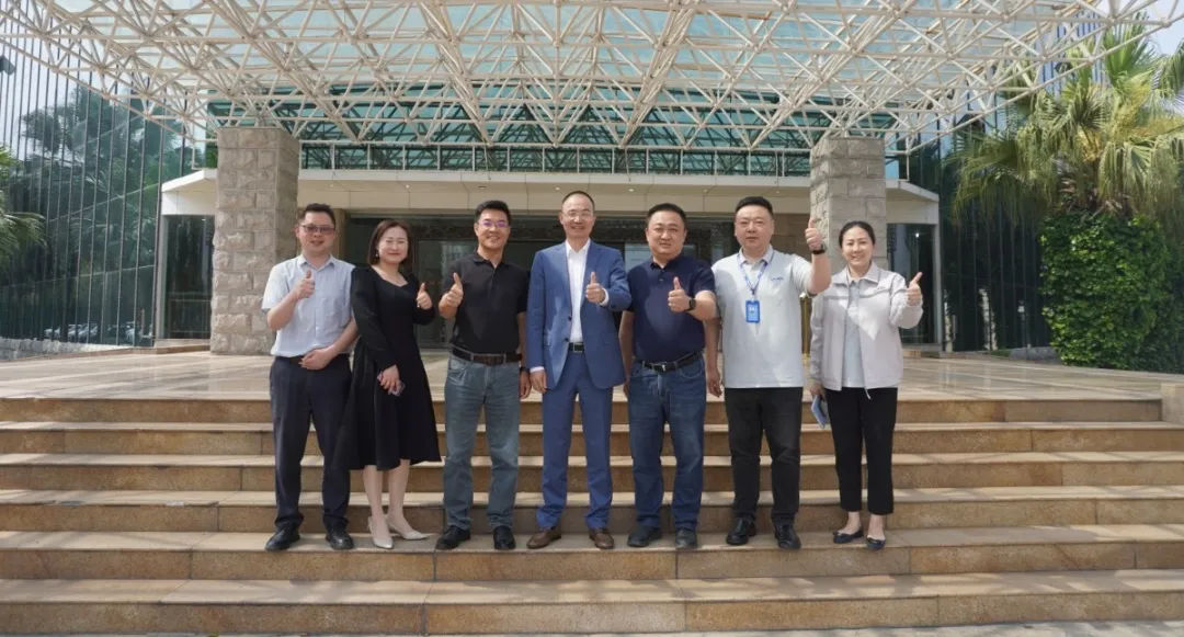 【企业新闻】四川鹭燕医药有限公司向柏承总司理一行莅临jxf吉祥坊举行营业交流